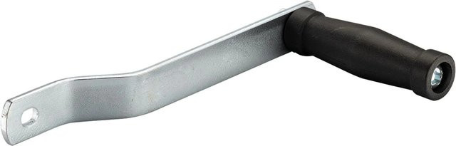 Wiltec Ersatzteil Handgriff für Handseilwinde in Silber für 1100 kg Traglast und 8 m Seil - Bild 1