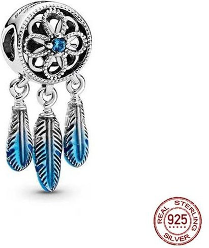 Allbestart Charm Armband, 925 Silber, Perle, Kristall, Damen - Bild 1