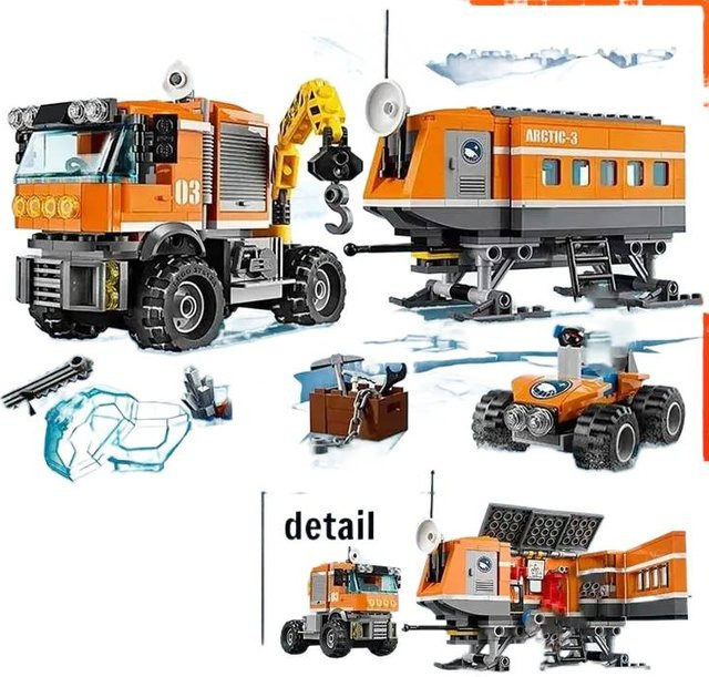 Linyi toy Arktis Stadtgebiet, Fahrzeuge, ab 6 Jahren - Bild 1