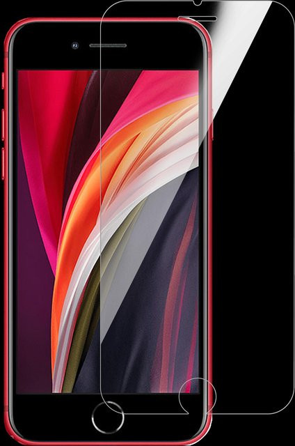 eSTUFF Bildschirmschutzfolie für Apple iPhone SE (2020), transparent, 25 Stück - Bild 1