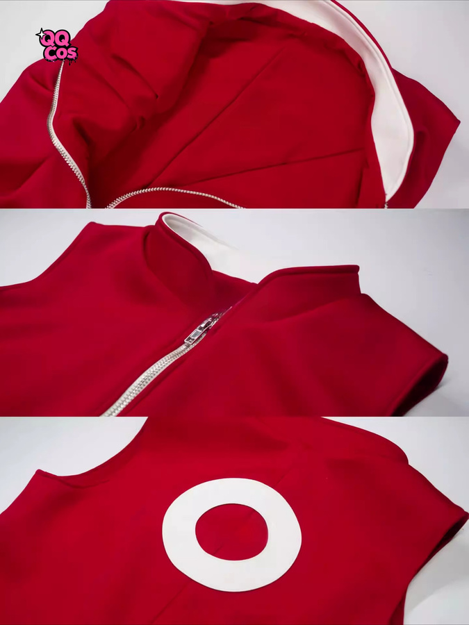 QQcos Naruto Shippuden Haruno Sakura Cosplay-Kostüm Komplettset - Bild 2