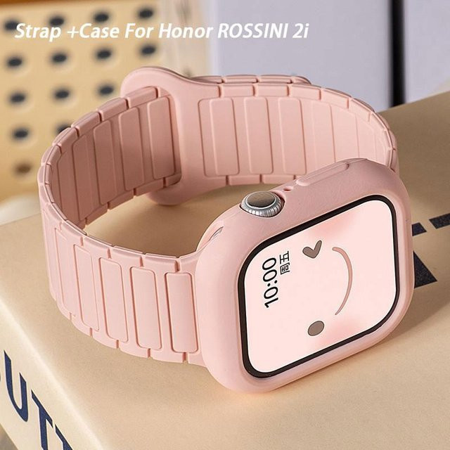 Honor Choice Smartwatch-Armband Silikon, Magnetische Schlaufe, Unisex - Bild 1