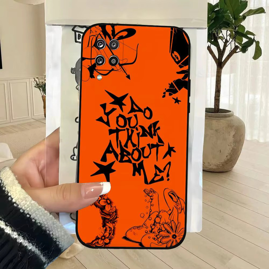 Mesuca Handyhülle ATP Album By Nsqk für Samsung Galaxy S21 S22 S23 S24 S25 S26 Ultra FE Plus 5G A52S Soft Cover Orange - Bild 3