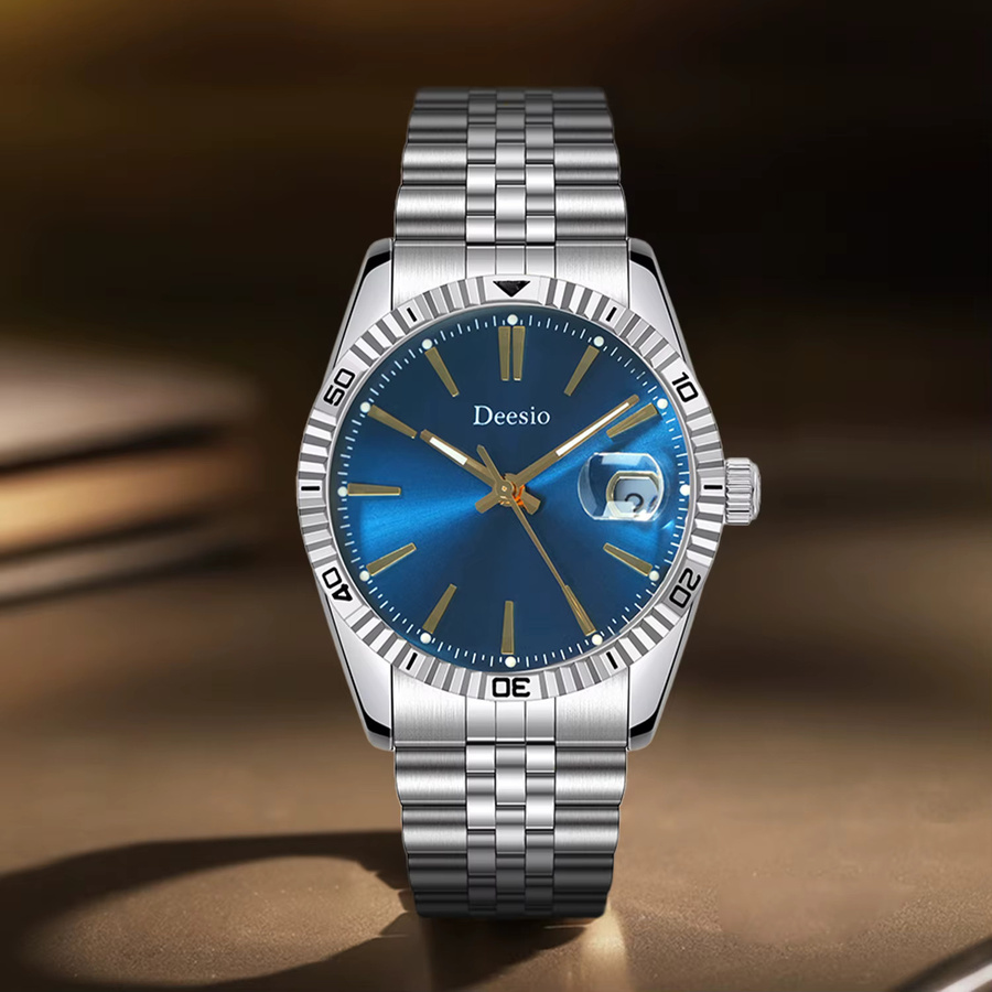 Deesio Armbanduhr Automatik, Edelstahl, Saphirglas, Herren - Bild 2