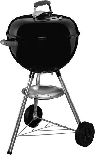 Weber Bar-B-Kettle Holzkohlegrill in Schwarz mit einer Grillfläche von Ø 47 cm - Bild 1