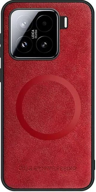 Xiaomi Leder-PU Telefonhülle für Redmi Note 14 13 12 Pro Plus 5G 13C A3 10S 11 Pro 4G in Rot - Bild 1