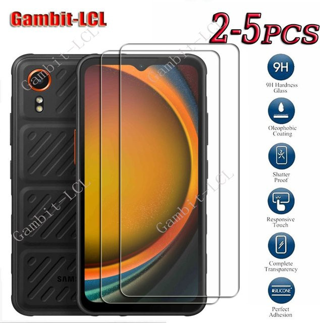 Samsung Galaxy X Cover 7 Displayschutzfolie aus gehärtetem 9H HD Glas, transparent - Bild 1