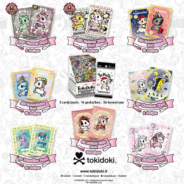 Card.Fun Tokidoki Einhorn Kartenspiel, Nachfüllpack - Bild 1