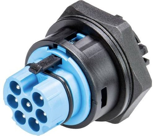 Wieland Electric 96.172.2353.9 Geräteanschluss in Blau - Bild 1