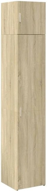 vidaXL Hochschrank Sonoma-Eiche mit Türen und Schubladen, B/T/H: 40 x 42,5 x 225 cm - Bild 1