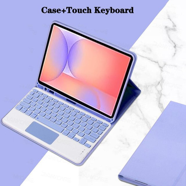 Samsung Hülle mit Tastaturabdeckung für Galaxy Tab S10 Lite 10,9 Zoll (SM-X400/X406B) in Purple - Bild 1