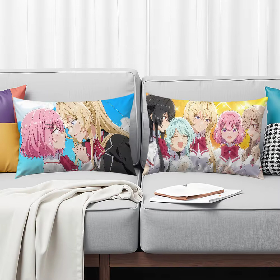 Anime Kissenbezug mit Renako Amaori und Ajisai Sena für dein Sofa oder Wohnzimmer - Bild 3