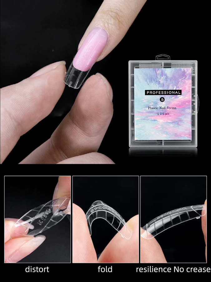 Misscheering Dual Forms Nagelverlängerung, 120 Stück, Klar - Bild 3