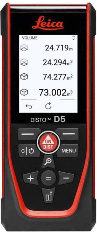 Leica DISTO D5 Handlasermeter in Schwarz mit wiederaufladbarem Akku - Bild 2