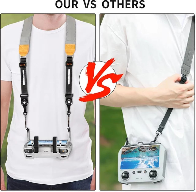 RCSTQ Balance Strap System für DJI RC und RC 2 Fernbedienungen sowie DJI Mini 3 Pro, Mini 4 Pro und Air 3 Zubehör - Bild 1