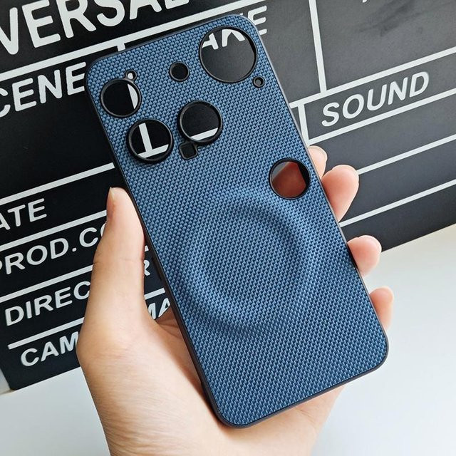 Magnetische Schutzhülle für Nothing Phone 3 aus weichem TPU und Nylon-Gewebe in verschiedenen Farben - Bild 1