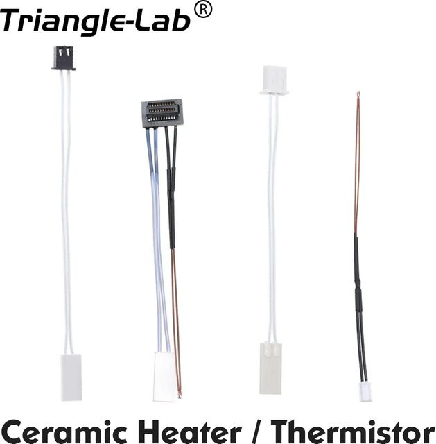 TriangleLab 80W Hochleistungs-Keramikheizung in Weiß für X1 P1P P1S CHCB-OT TZ HOTEND V2 V3 TZ E3 HOTEND TZ V6 HOTEND - Bild 1