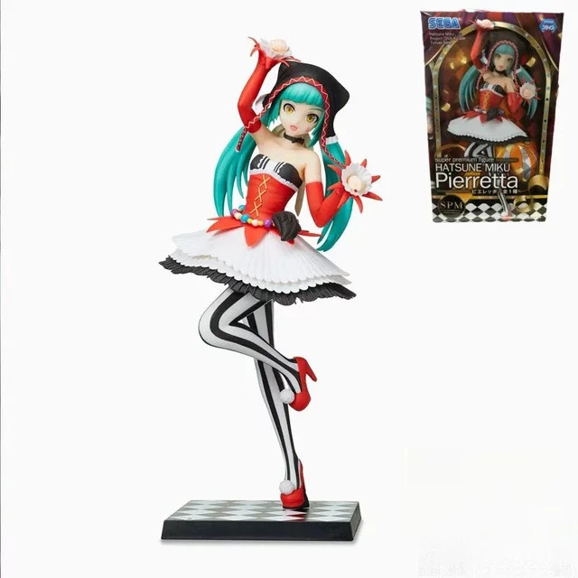 Bandai Hatsune Miku Clown Mädchen Anime Action Figur, 23cm - Bild 1