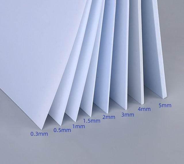 ABS-Kunststoffplatte für DIY-Modellbau in Weiß oder Schwarz, Dicke: 1 mm bis 5 mm - Bild 1