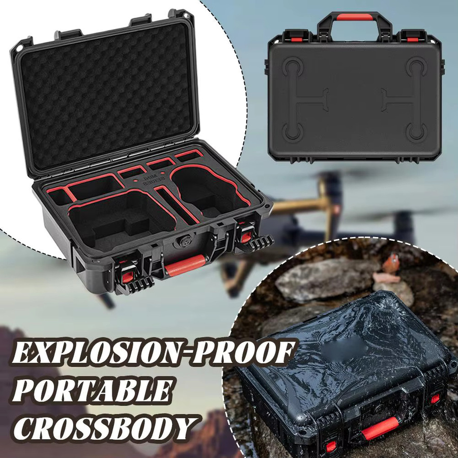 STARTRC Wasserdichte Schutzhülle für DJI Mini 5 Pro, Lagerungs- und Transporttasche in Schwarz - Bild 5