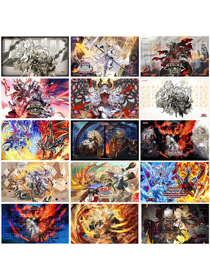 Yu-Gi-Oh! Fallen of Albaz Branded Dogmatika Ecclesia the Virtuous Playmat, Kartenspielpad - Bild 2