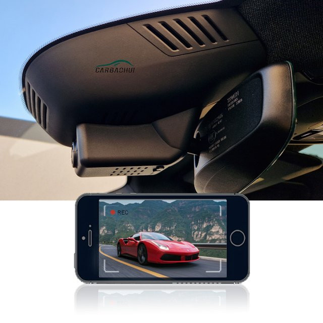 CARBAOHUI Dash Cam 4K UHD mit Wifi für Volvo XC90 XC60 XC40 S90 V90 S60 V60 V40 C40 EX30 und Polestar 2, Schwarz - Bild 1