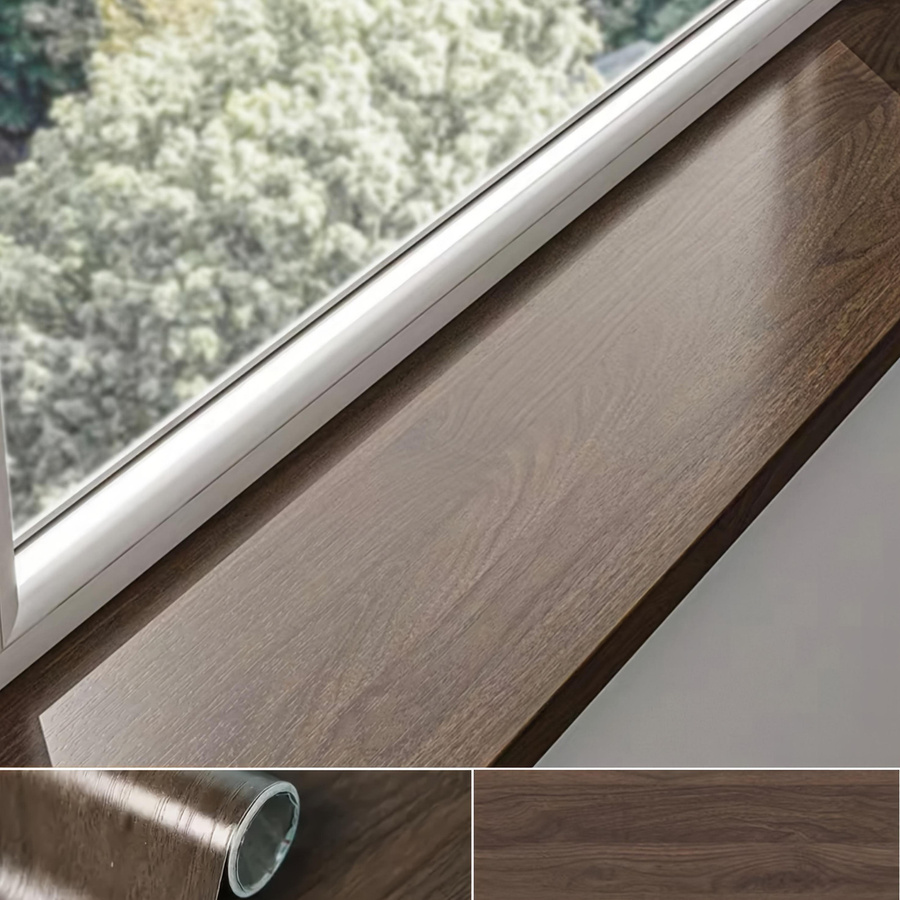 Fensterbank Bordüre Aufkleber Lucky Black Cat im Retro-Stil aus PVC, Breite: 20 cm, Länge: 5 m - Bild 3