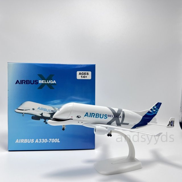 ZOCO Sammlerflugzeug A330 Beluga, Modellflugzeug, Metall, ab 14 Jahren - Bild 1