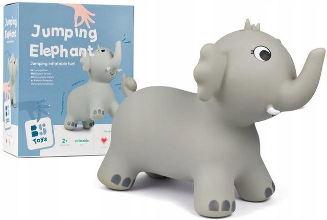 BS Toys Elefant Pullover, grau, ab 1,5 Jahre - Bild 1