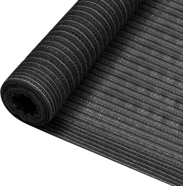 vidaXL Zaunblende Anthrazit aus Kunststoff, 2x50 m, semi-transparent, 75 g/m² - Bild 1