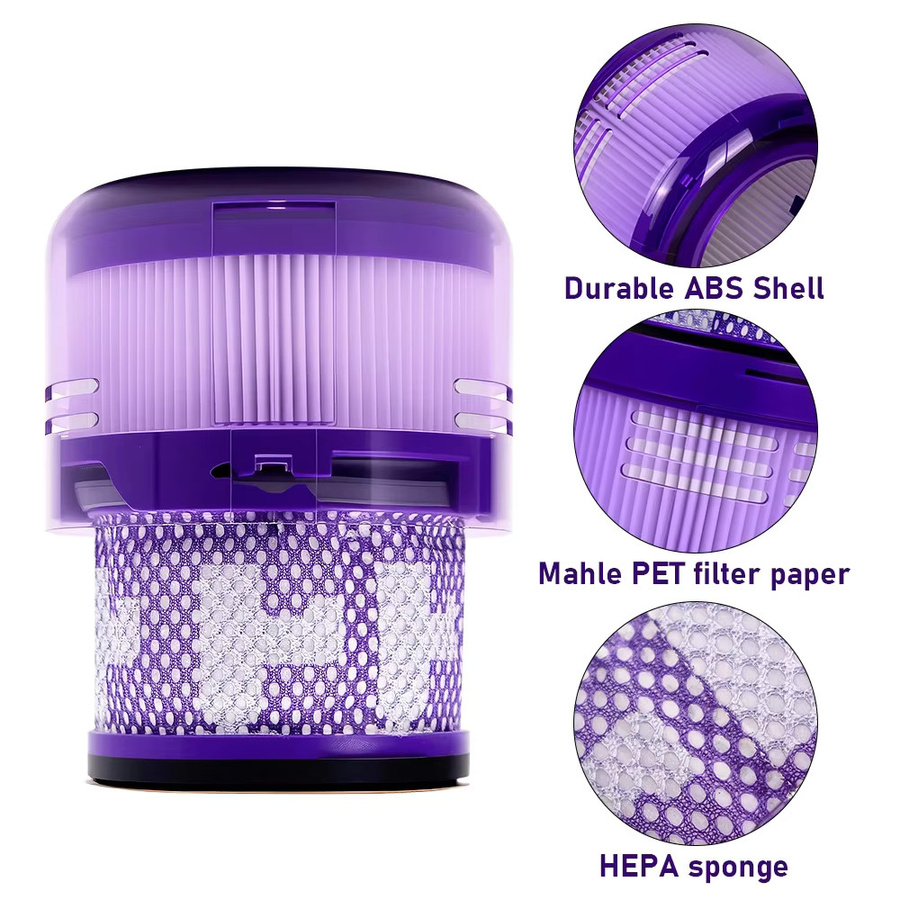Dyson HEPA-Waschfilter in Purple für SV19 Omni und SV12 Roboterstaubsauger - Bild 3