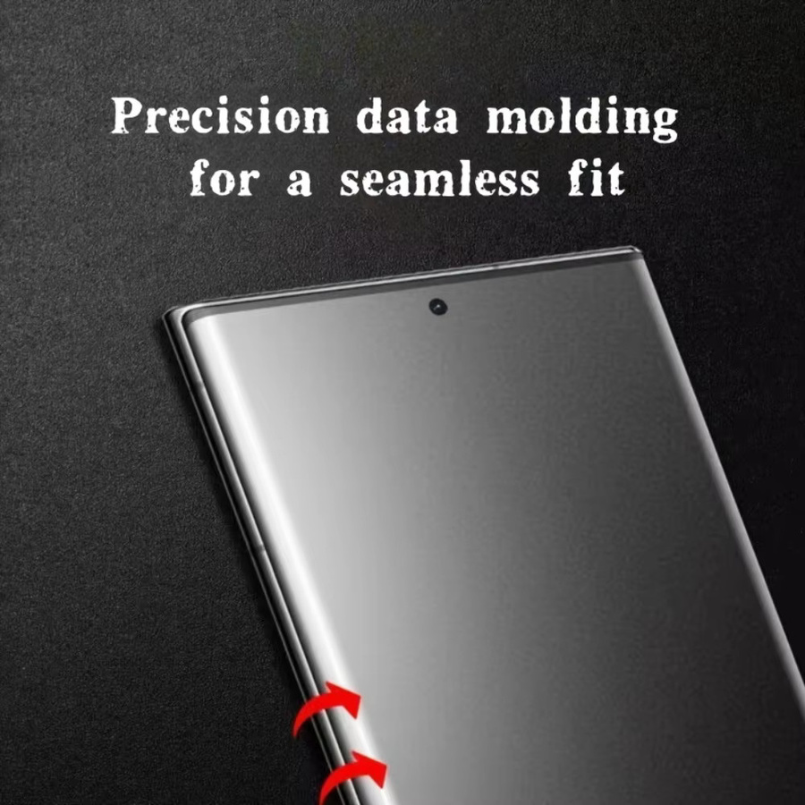 4er-Pack Matte Hydrogel-Displayschutzfolien für Samsung Galaxy S26 S25 S24 S23 S22 S21 Ultra Plus FE, Full Cover Anti-Drop Schutzfolie, Transparent - Bild 4