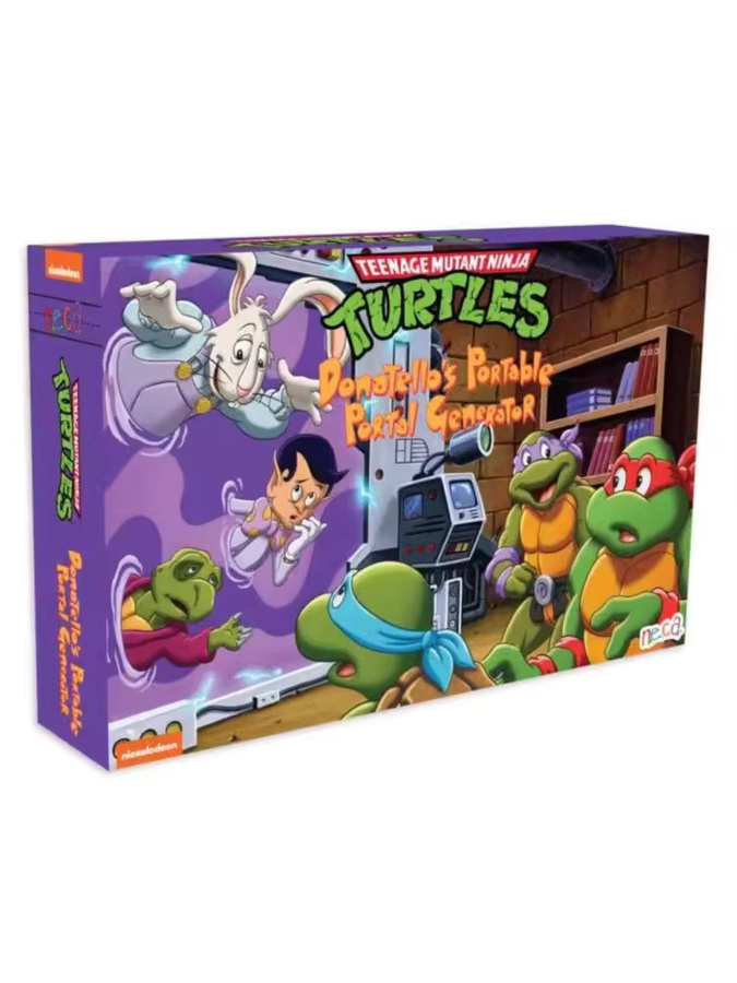 NECA Teenage Mutant Ninja Turtles Donatello's Tragbares Portal-Generatormodell, Actionfigur - Bild 3