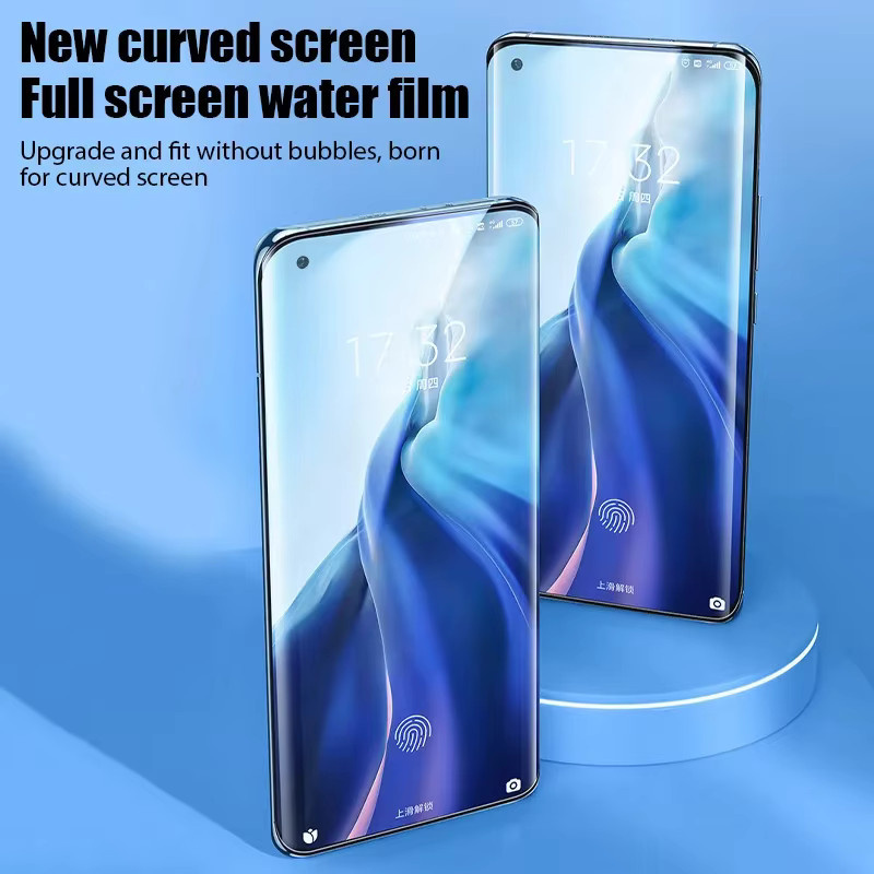 3er-Pack Hydrogel Schutzfolie für Xiaomi Poco X5 X4 X3 F5 Pro M5 M5S M3 M4 M6 F3 F4 GT, transparent - Bild 2