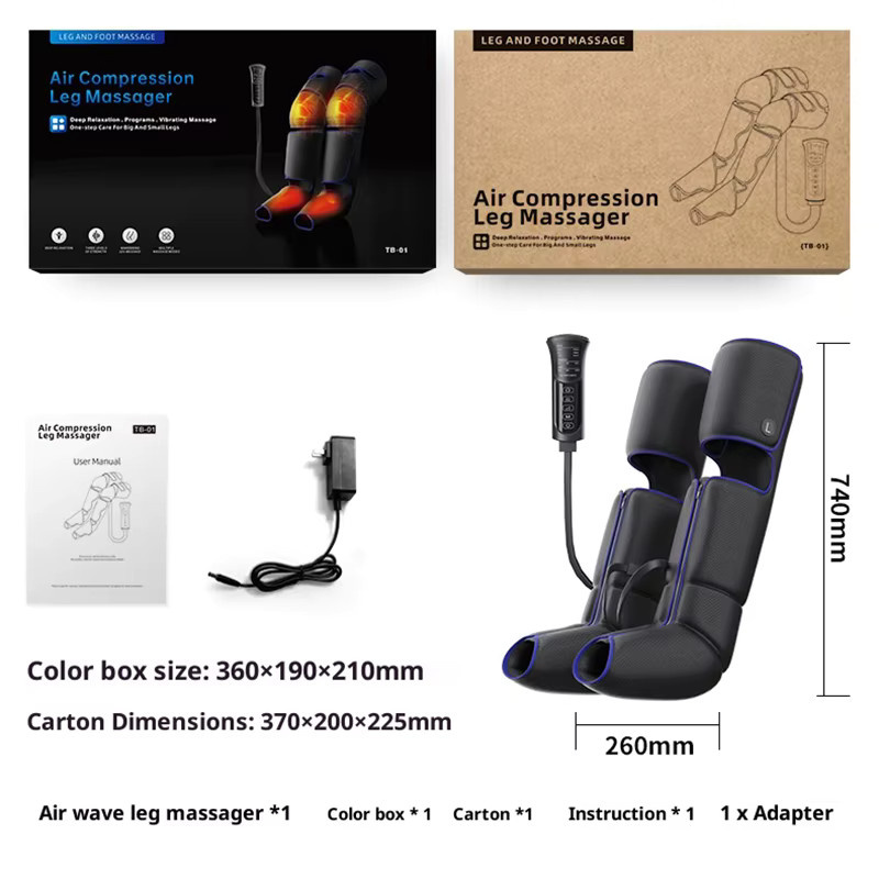 MagCellapy Luftkompressions-Massagestiefel mit Wärmekompressionsfunktion - Bild 6