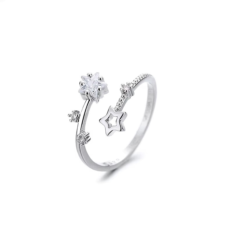 Ring 925 Silber, Kristall, Damen - Bild 4