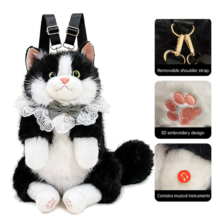 myco Simulierter Kätzchen-Puppenrucksack, Rucksack-Spielzeug - Bild 2