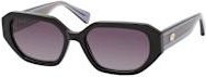 Lacoste L 6091S Sonnenbrille, Vollrand, quadratisch, Kunststoff, Damen, schwarz, grau - Bild 1