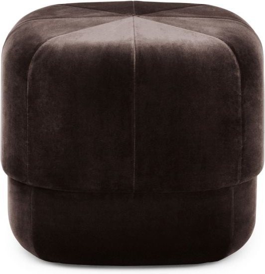 Normann Copenhagen Circus Hocker in Braun mit Veloursstoff - Bild 1