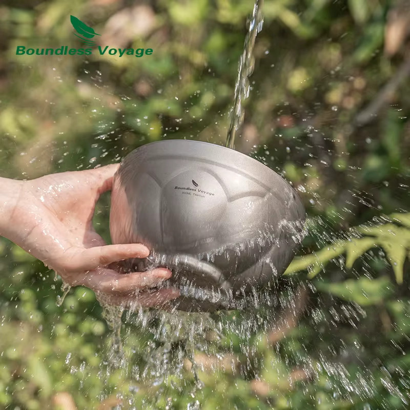 Boundless Voyage Titan-Campingschüssel aus Metall für Outdoor-Aktivitäten - Bild 3