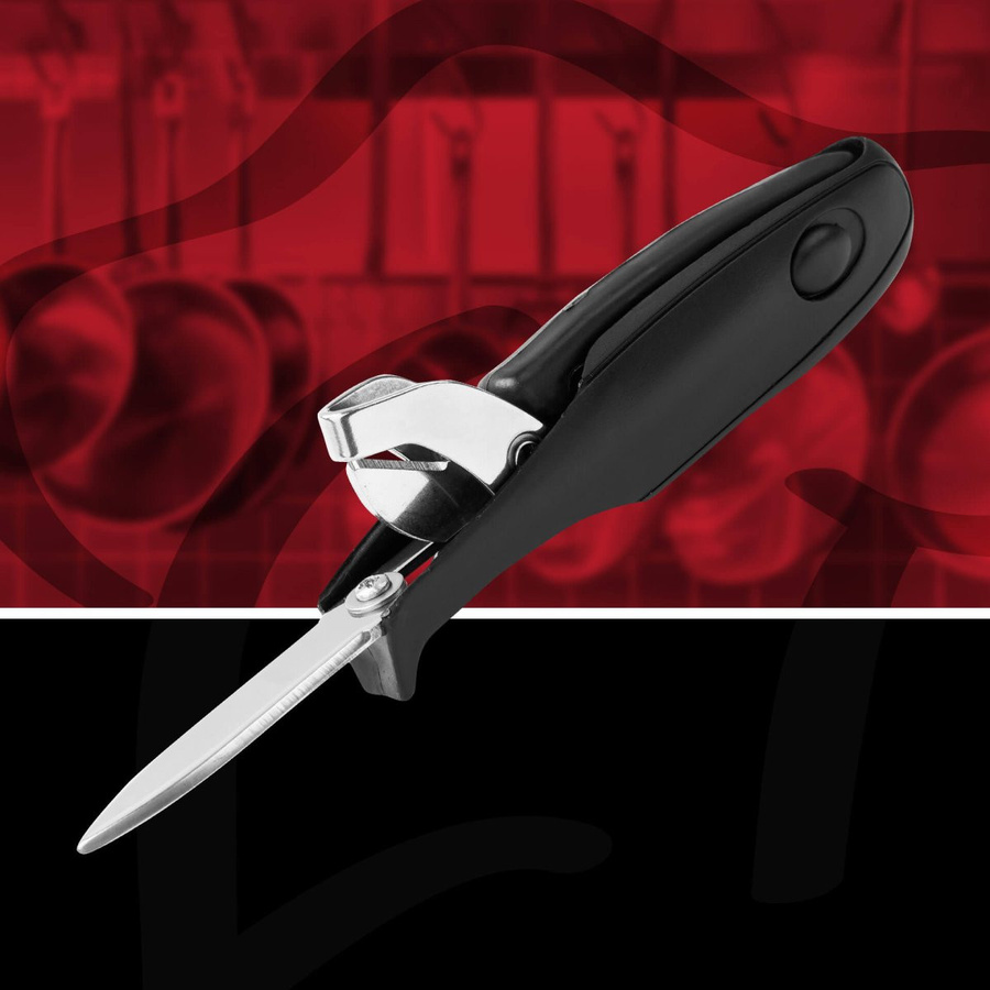 FMprofessional Austern- und Parmesanmesser aus Edelstahl in Schwarz - Bild 2