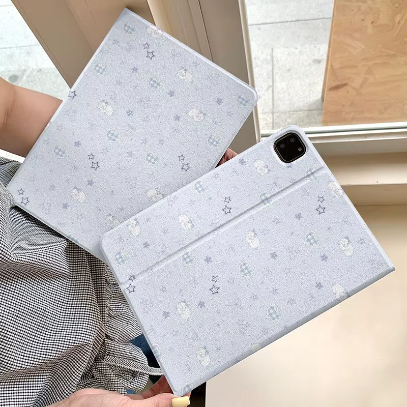 Ins Star Rabbit Tablet Hülle für iPad Pro 10/11 Zoll und iPad Air (3., 4., 5. Gen) in Weiß - Bild 3
