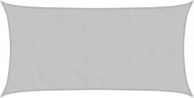 vidaXL Sonnensegel aus Polyester in Hellgrau, Rechteckig, B x H: 3,5 x 2 m - Bild 1