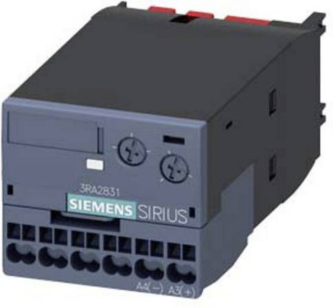 Siemens 3RA2831-2DH10 Elektronisches Zeitrelais in Grau für DIN-Schiene - Bild 1