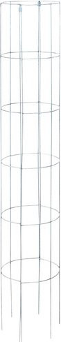 BELLISSA Gurkenturm aus verzinktem Stahl in Silber, Höhe: 120 cm - Bild 2