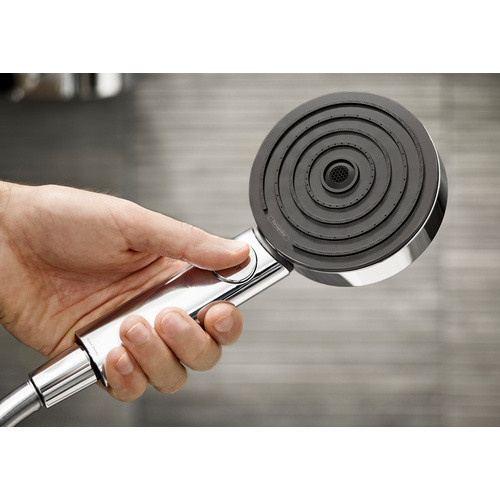 Hansgrohe Handbrause-Set Pulsify Blend in Silber mit 3 Strahlarten und 1,6 m Schlauch - Bild 3