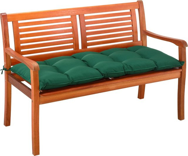 Detex Bankauflage Grün, wetterfest und wasserabweisend, B/T/H: 110 x 50 x 8 cm - Bild 1
