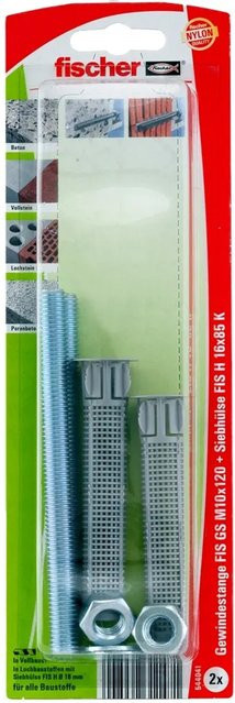 Fischer Injektions-Zubehör Set FIS M10 K Chemical Anchor in Silber - Bild 1