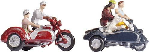 NOCH N Motorradfahrer Bemalt, Stehend - Bild 1