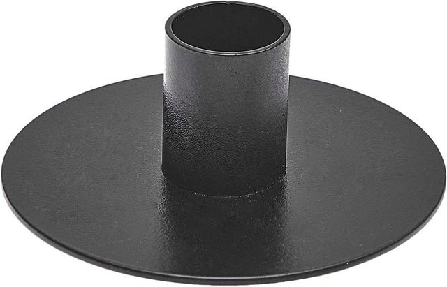 Rico Design Kerzenständer für Stabkerzen aus Metall in Schwarz mit einem Durchmesser von 3,3 cm - Bild 1